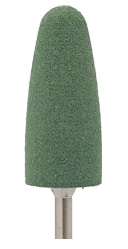 Silicone rubber polisher for acrylics