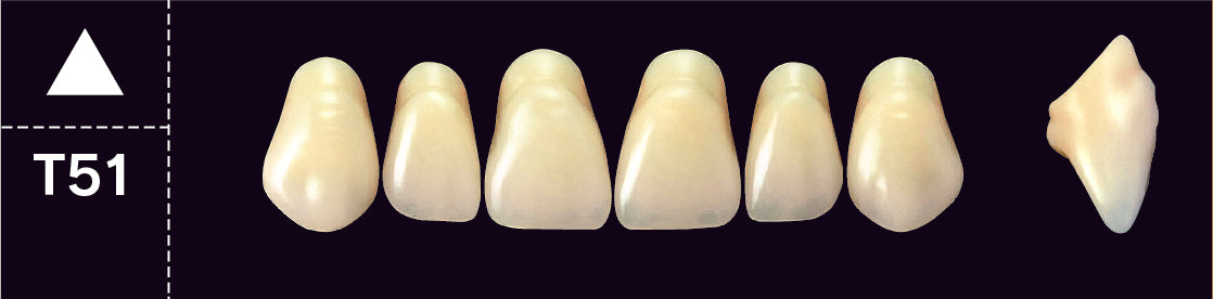 Crown PX Upper Anterior - Shades A4; B1 - B3