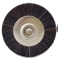 Bristle polishing brush