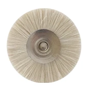 Wool polishing brush