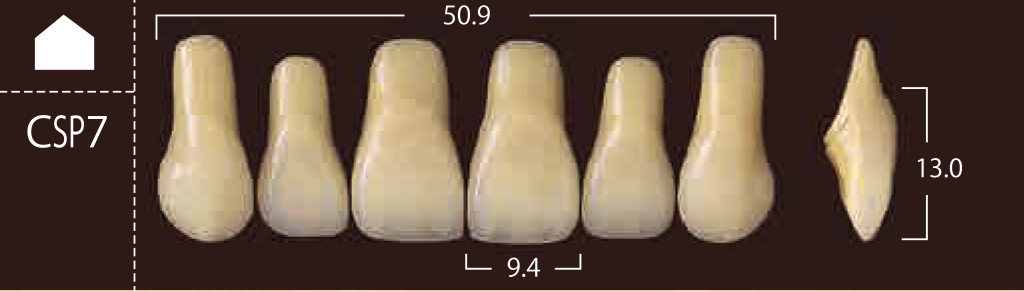 Soluut PX Anterior Upper - Shades A4; B2 - B4