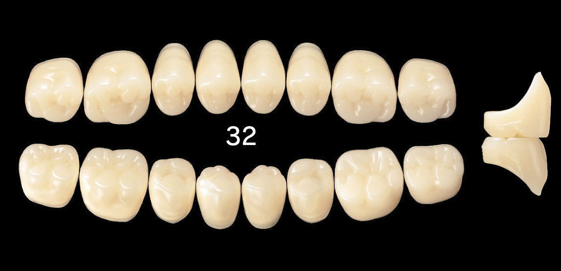 Flat AC Upper Posterior - Shades B1 - B2