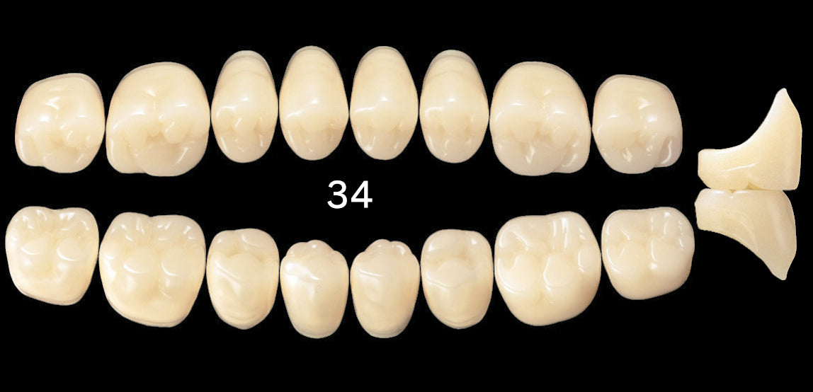 Flat AC Upper Posterior - Shades B1 - B2