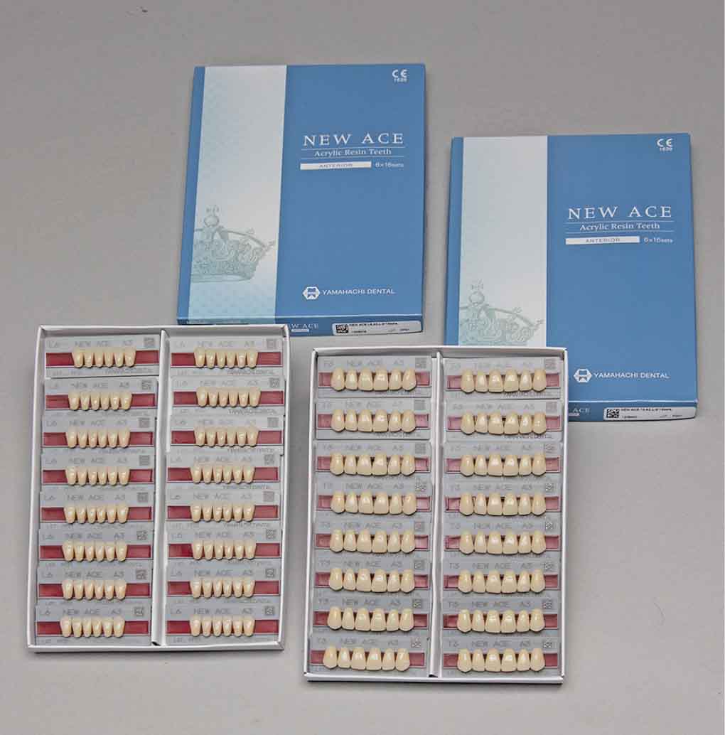 New Ace Lower Anterior - Shades A1 - A3.5