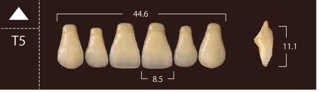 Soluut PX Anterior Upper - Shades A4; B2 - B4