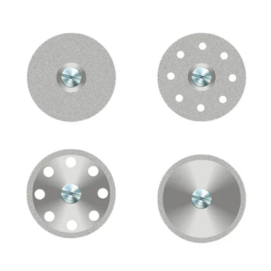 Dental diamond disc - double side fully plated