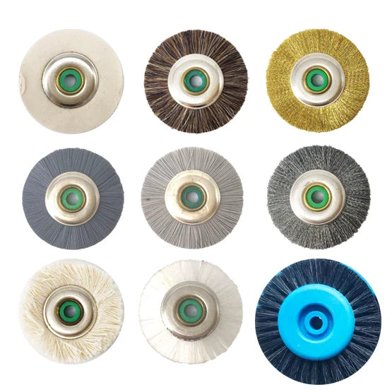 Plain polishing brush